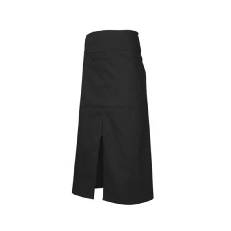 Biz Collection - Full Length Apron -BLACK -_Black - BA93