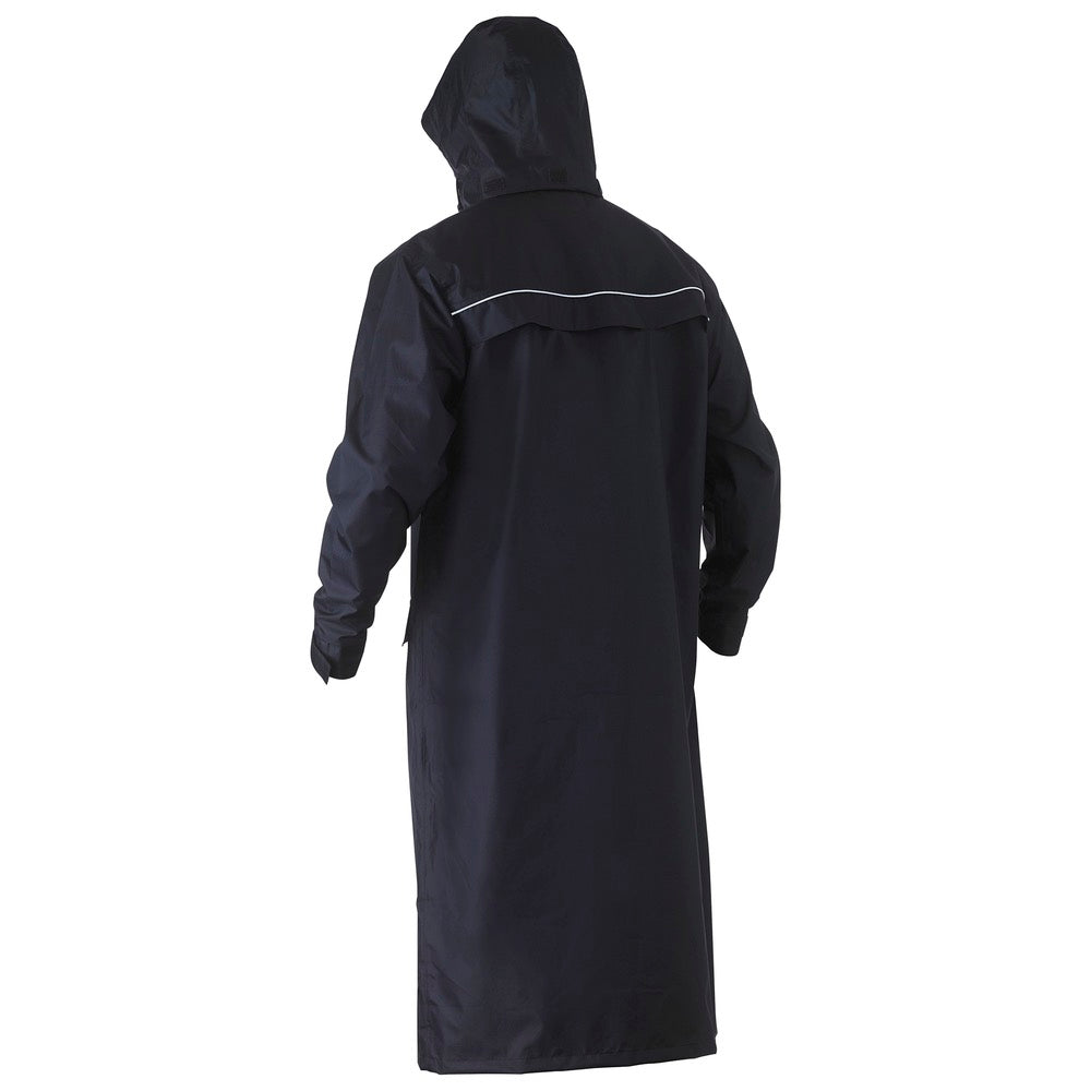 Bisley - UNI BW JKT LONG RAIN COAT NAVY