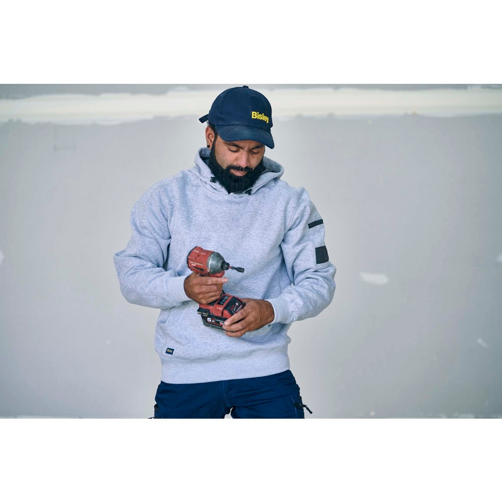 Bisley - UNI BW JUM FLEECE WORK PULLOVER NAV