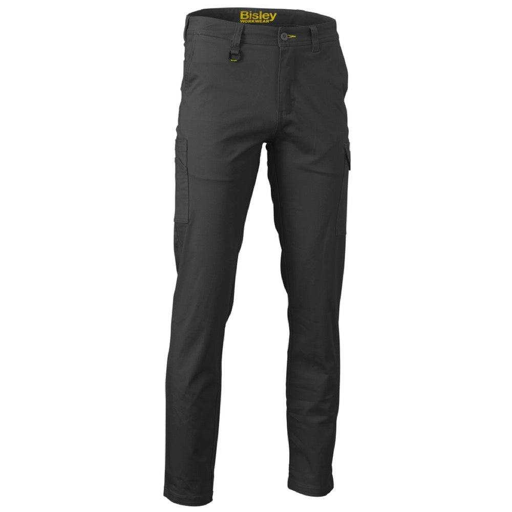 Bisley - Stretch Cotton Drill Cargo Pants_Black - BPC6008