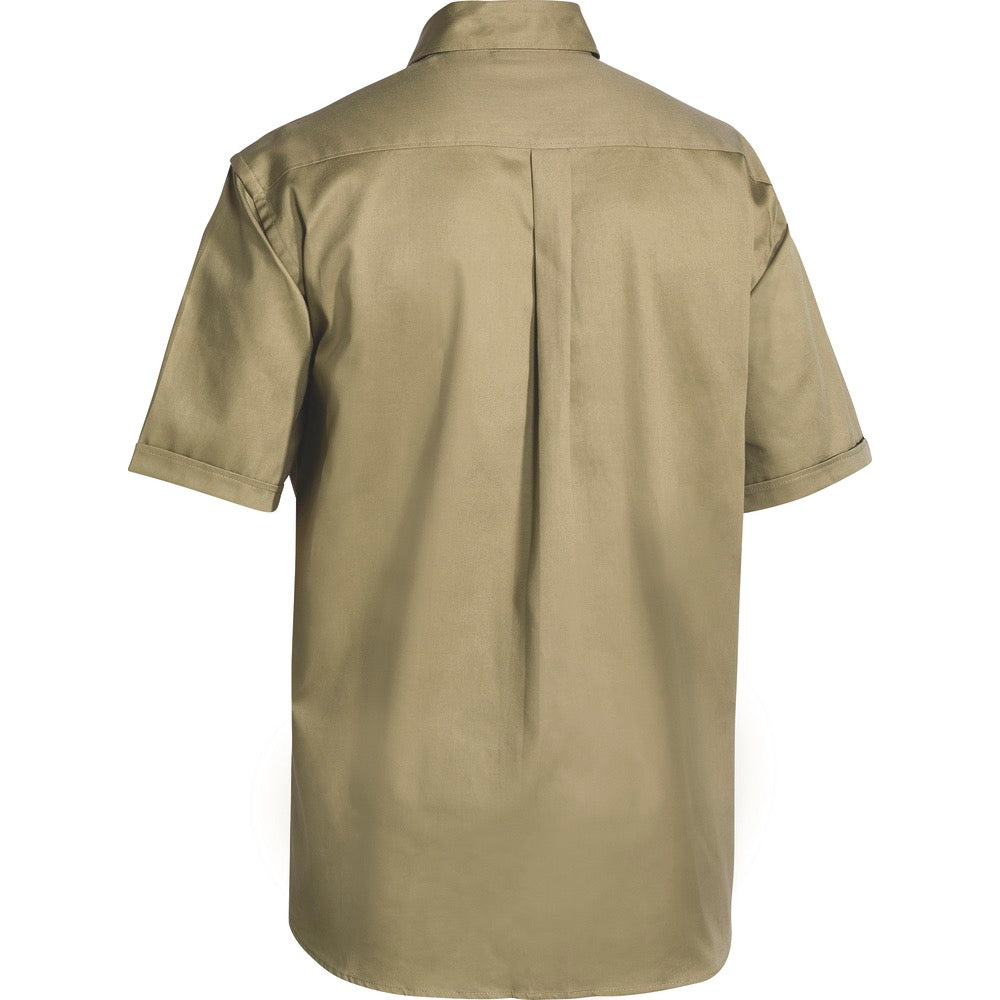 Bisley - Original Cotton Drill Shirt_Khaki - BS1433