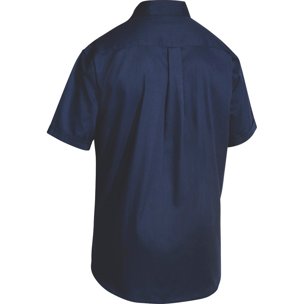 Bisley - Original Cotton Drill Shirt_Navy - BS1433