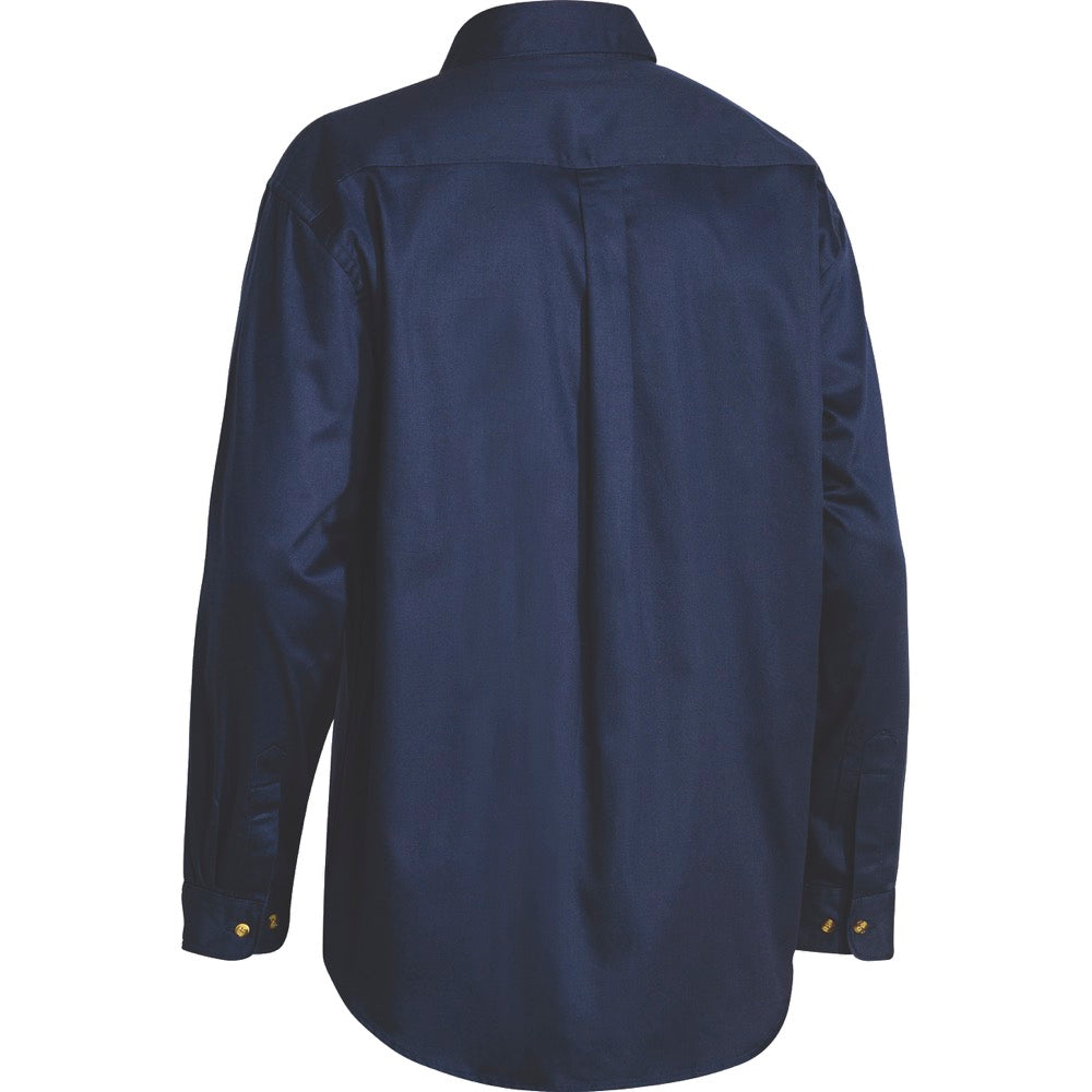 Bisley - Original Cotton Drill Shirt_Navy - BS6433