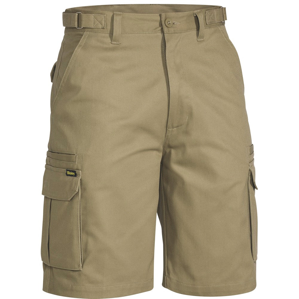 Bisley - Original 8 Pocket Cargo Short_Khaki - BSHC1007