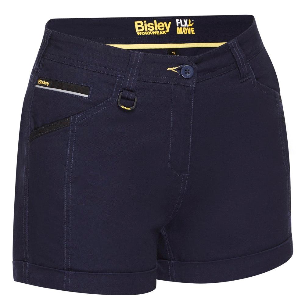 Bisley - Womens Flx & Move Short Short_Navy - BSHL1045