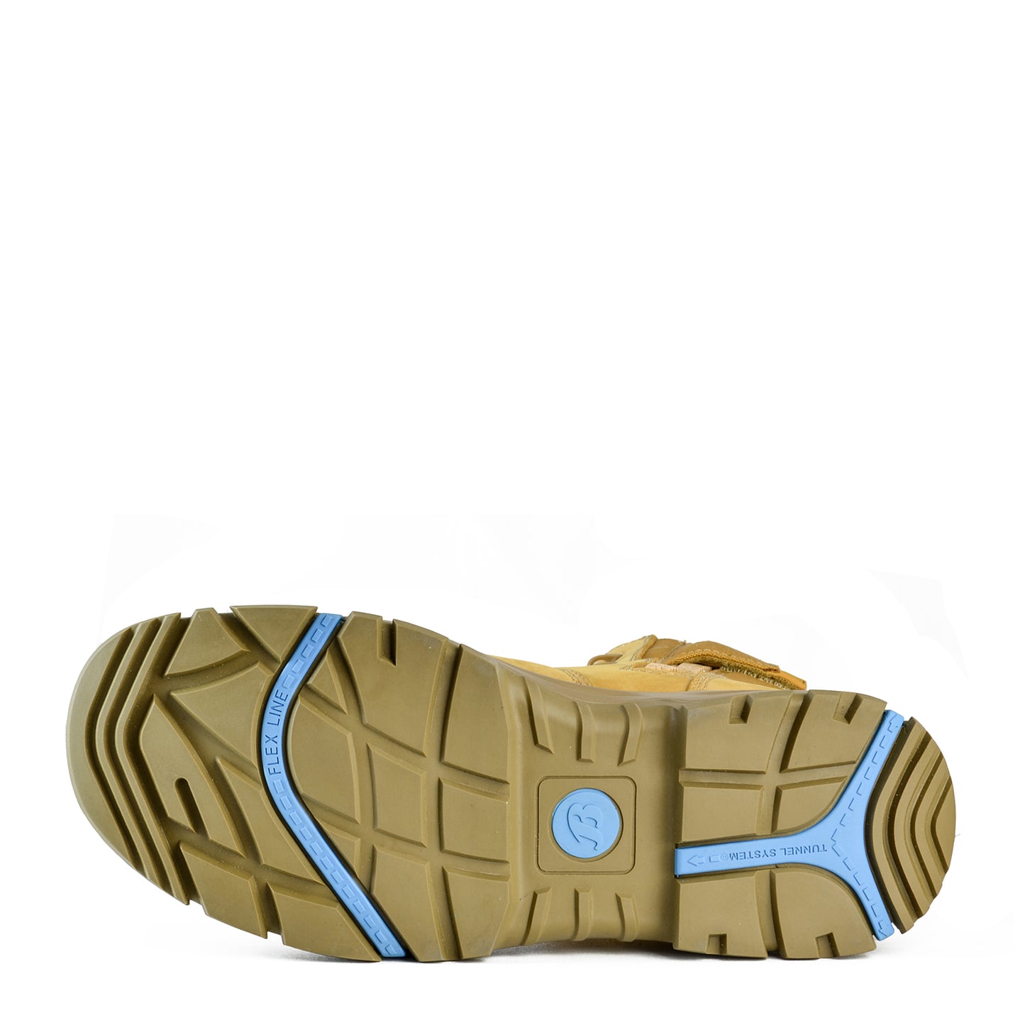 BATA - BAZZA - LOW LEG ZIP SIDED WHEAT BOOT PU/RUBBER_804-87047