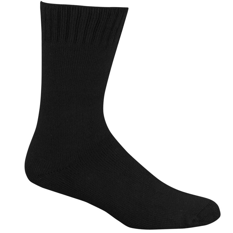 Bamboo Textiles - Australian Made Extra Thick Bamboo Socks - Black