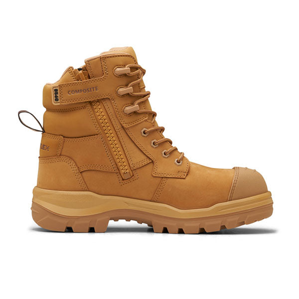 Blundstone - ROTOFLEX-TPU COMP SAFETY – 6 inch ZIP L/UP_WHEAT-8560