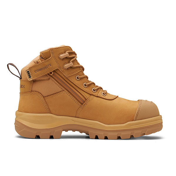 Blundstone - ROTOFLEX-TPU COMP SAFETY – 5 inch ZIP L/UP_WHEAT-8550
