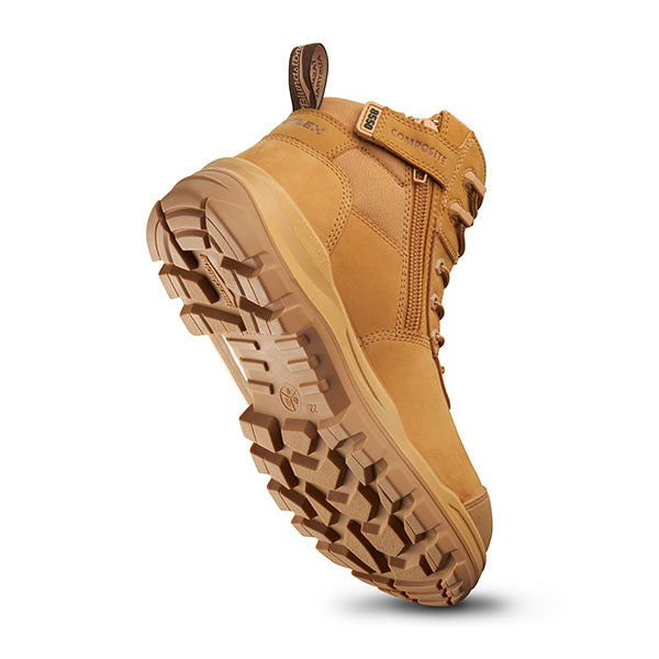 Blundstone - ROTOFLEX-TPU COMP SAFETY – 5 inch ZIP L/UP_WHEAT-8550