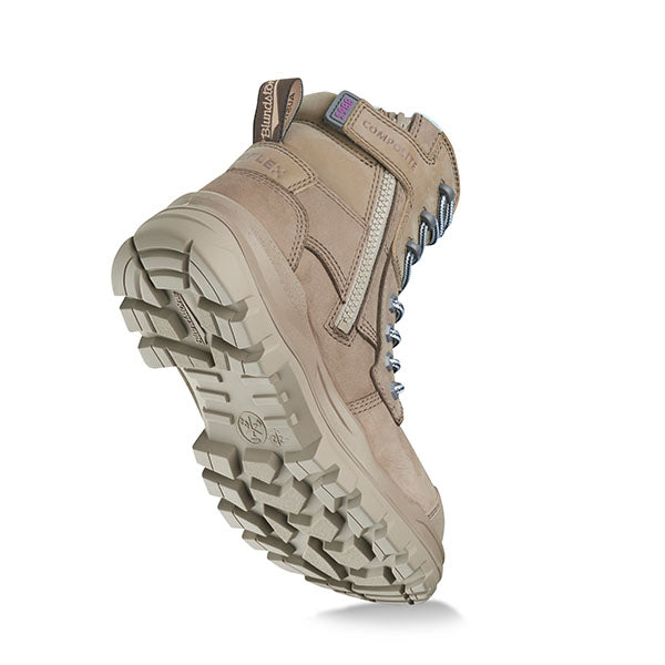 Blundstone - ROTOFLEX-TPU COMP SAFETY – WOMENS – 6 inch ZIP L/UP_STONE-8863