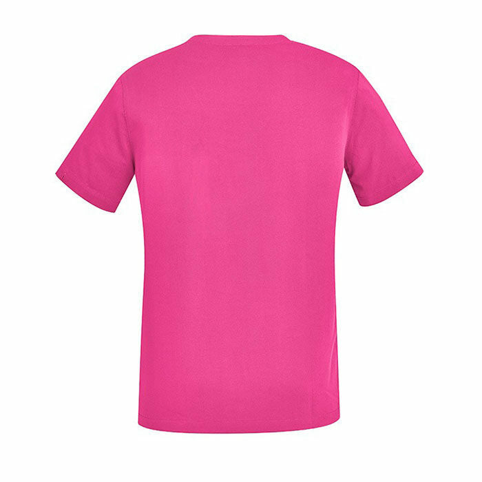 Biz Care - PINK RIBBON U Scrub Top-Pink_CST250US