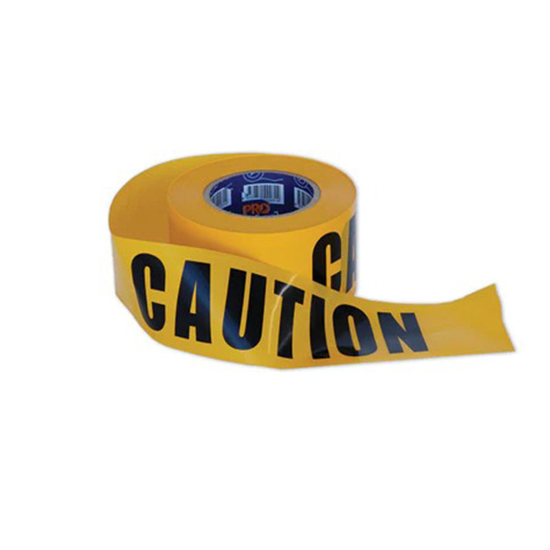PRO CHOICE - YELLOW CAUTION TAPE 75MM X 100M - CT10075