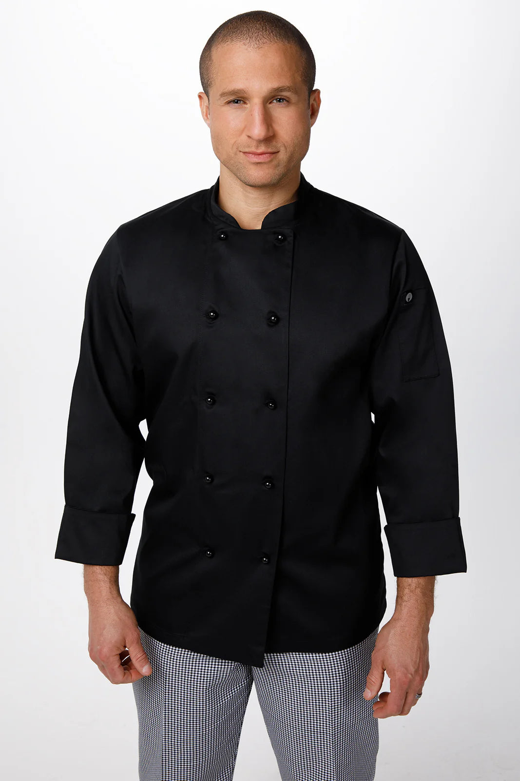 Chef Works - Darling Chef Jacket- Black - DBBL