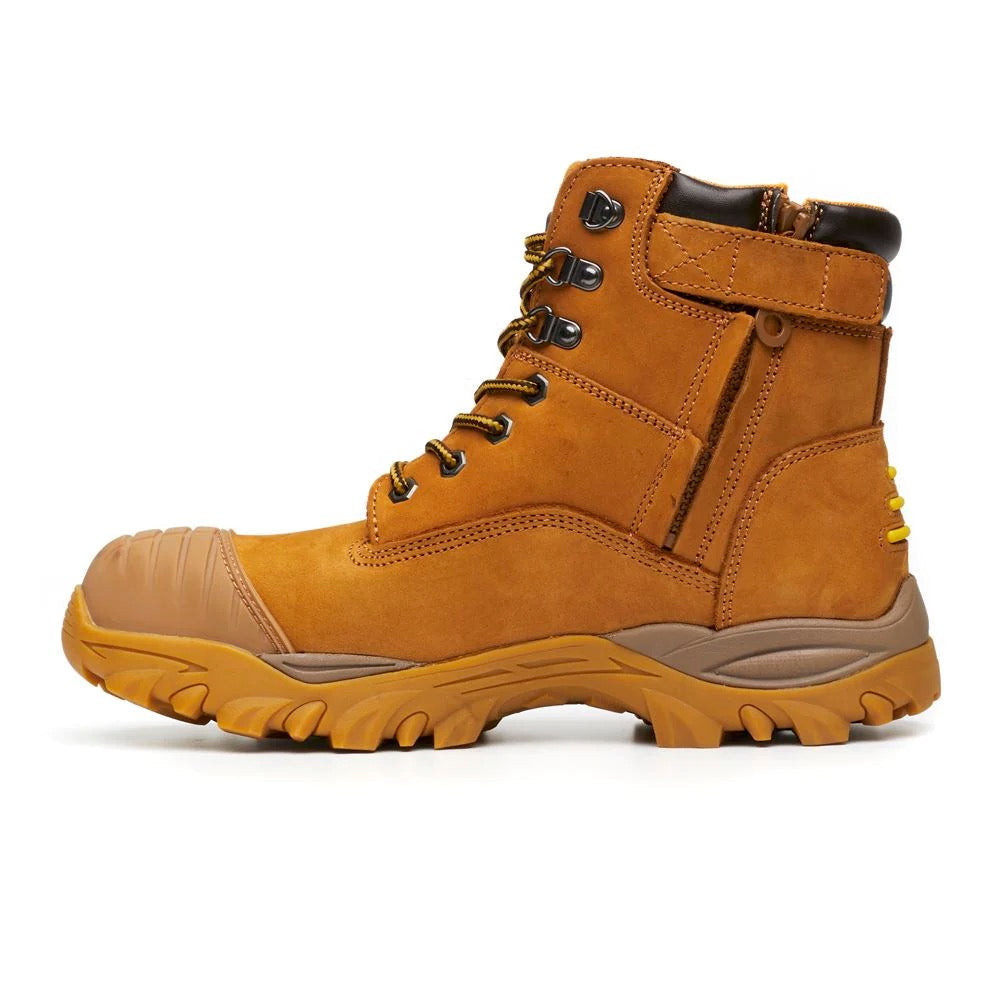Munka - Zebu Zip sided light weight work boot_Wheat - FU1948CT