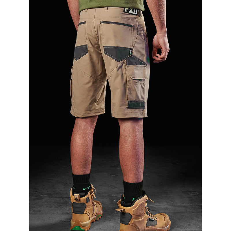 FXD - LS-1 Lightweight Polyester 4-Way Stretch Work Short_Khaki