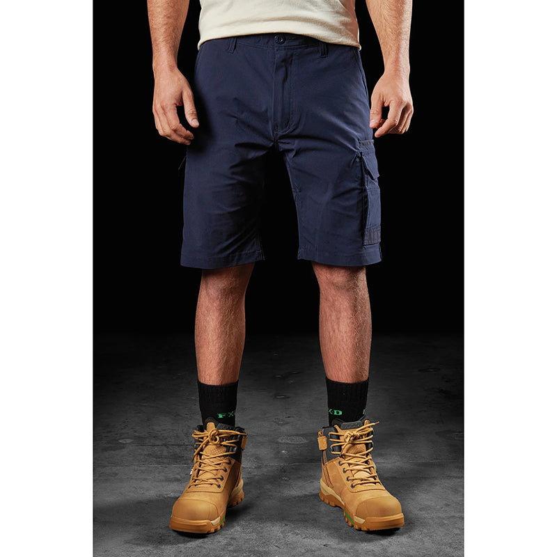 FXD - LS-1 Lightweight Polyester 4-Way Stretch Work Short_Navy