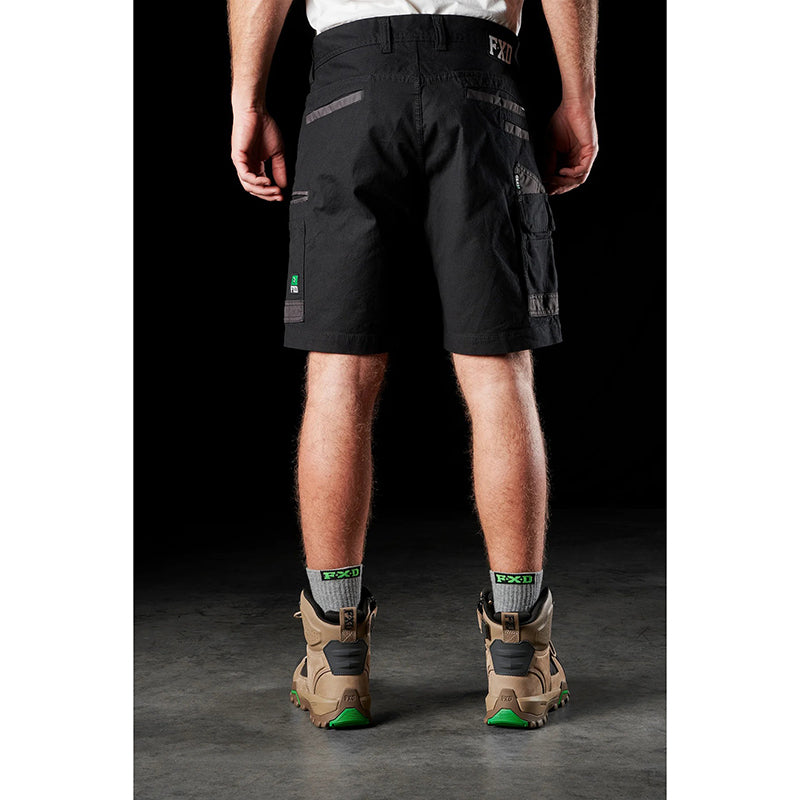 FXD - WS-3 Stretch canvas shorts_Black