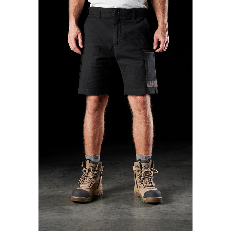 FXD - WS-3 Stretch canvas shorts_Black