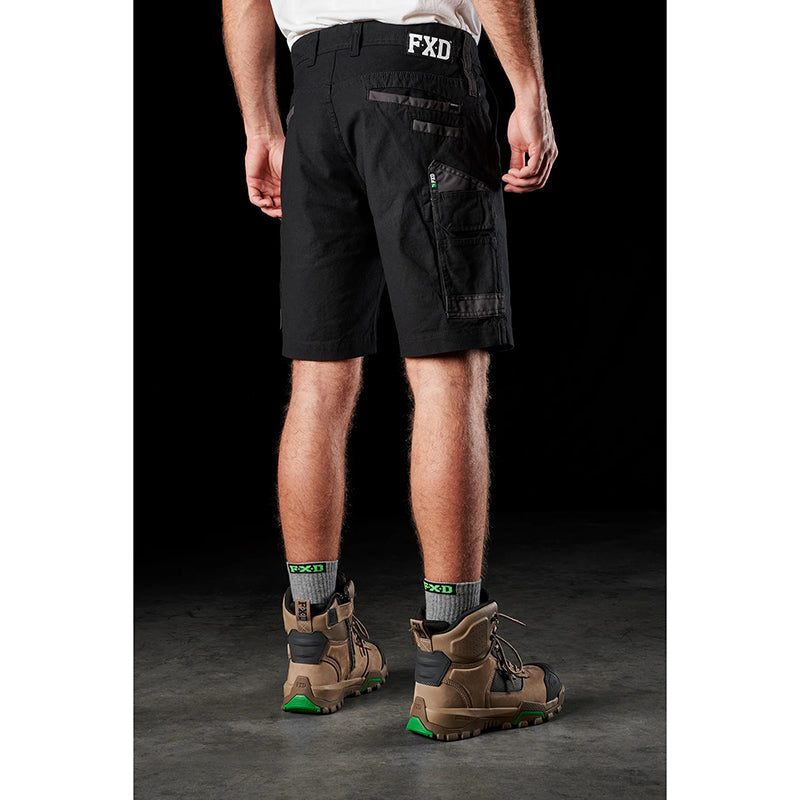 FXD - WS-3 Stretch canvas shorts_Black