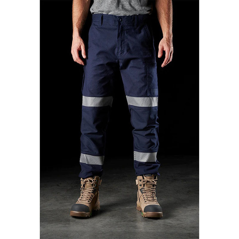 FXD - WP-3T Reflective Stretch Work Pant - WP-3 with Tape - 360 Stretch_Navy