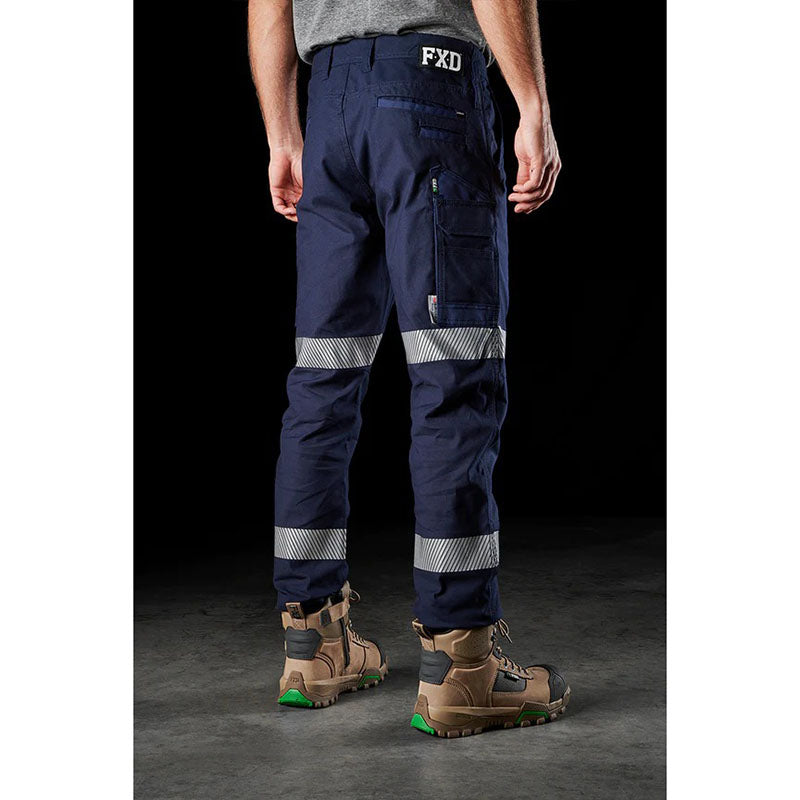 FXD - WP-3T Reflective Stretch Work Pant - WP-3 with Tape - 360 Stretch_Navy