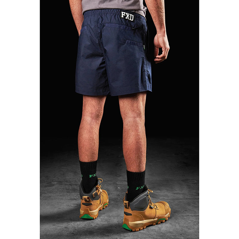 FXD - WS-4 REPREVE STRETCH RIPSTOP ELASTIC WAIST SHORT_Navy