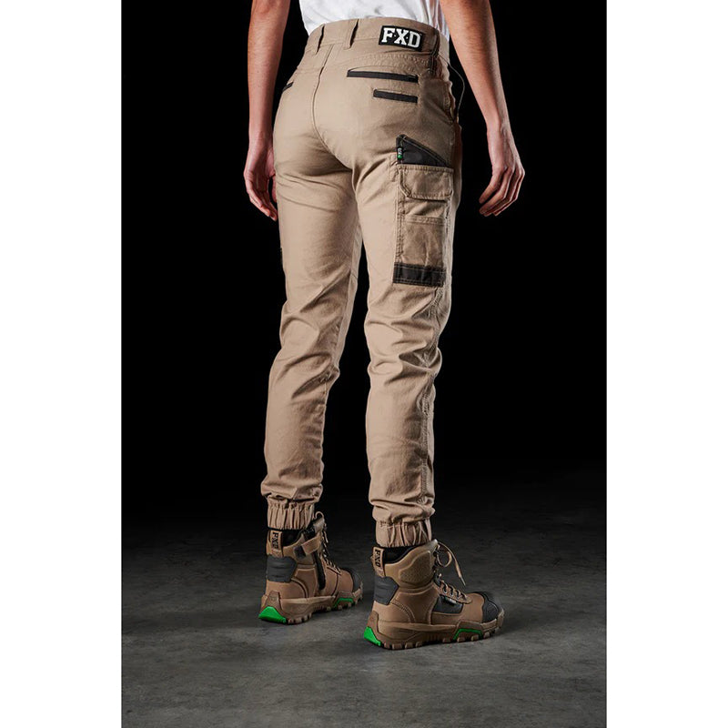 FXD - WP-4W Womens stretch cuff pants_Khaki