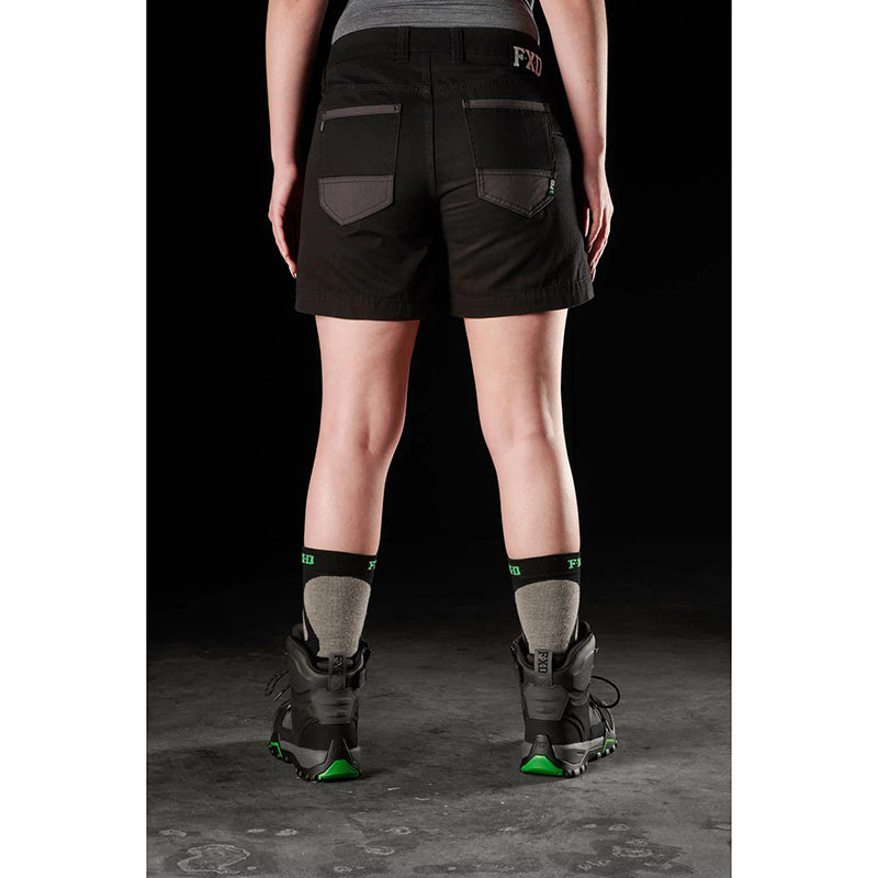 FXD - WS-2W Womens short shorts_Black