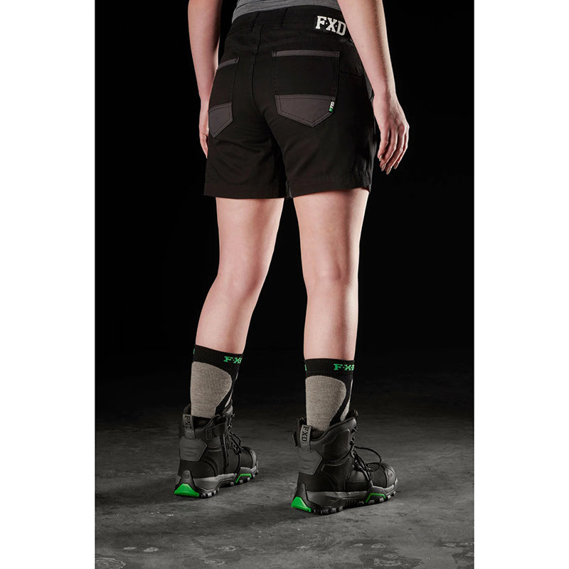 FXD - WS-2W Womens short shorts_Black
