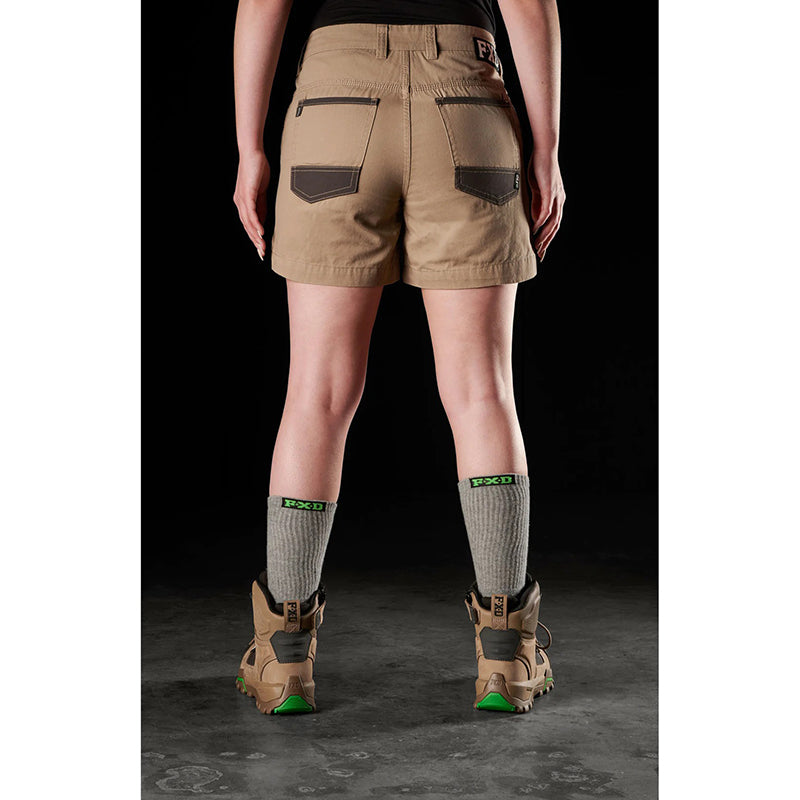 FXD - WS-2W Womens short shorts_Khaki
