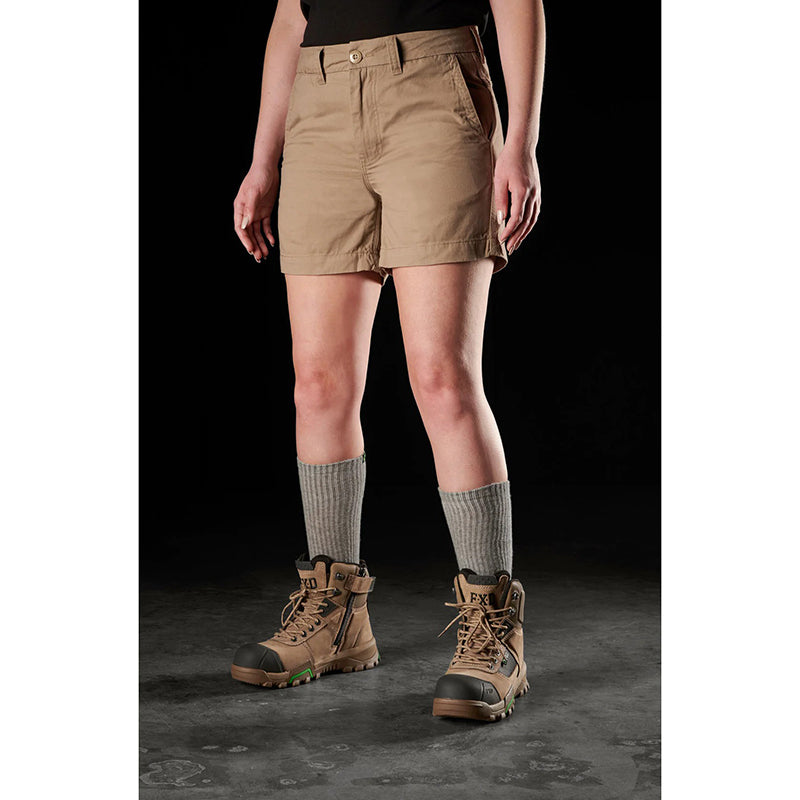 FXD - WS-2W Womens short shorts_Khaki