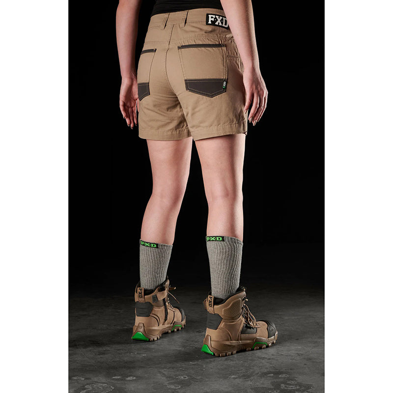 FXD - WS-2W Womens short shorts_Khaki