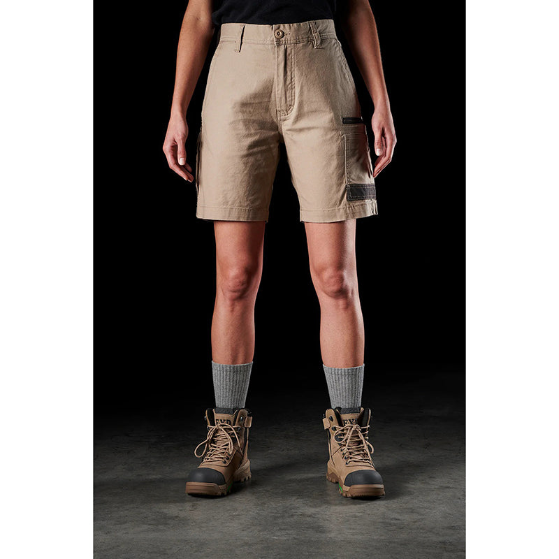FXD - WS-3W Womens Stretch Cotton Utility Short_Khaki
