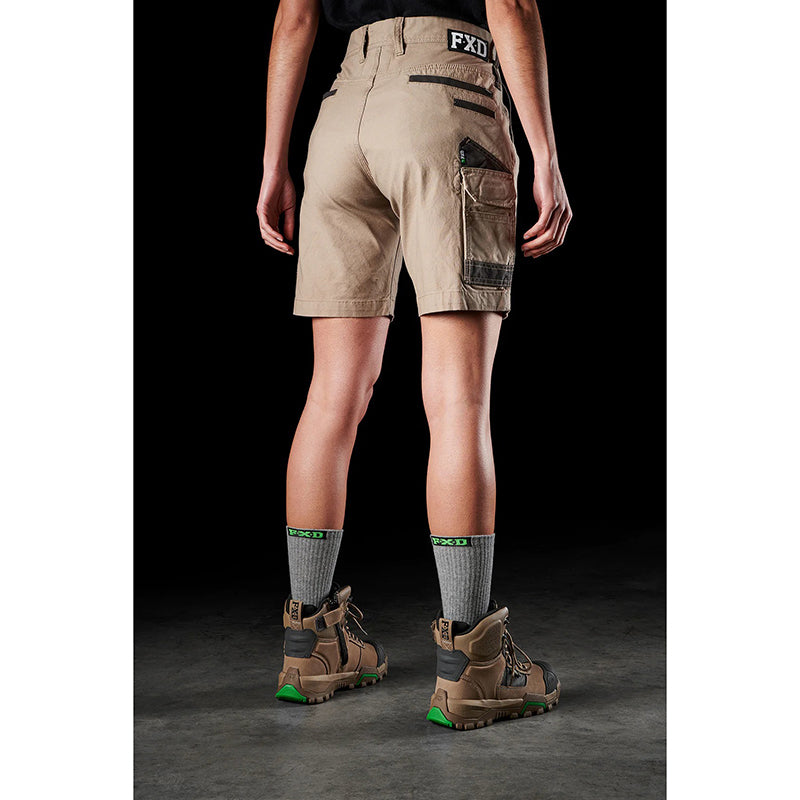 FXD - WS-3W Womens Stretch Cotton Utility Short_Khaki