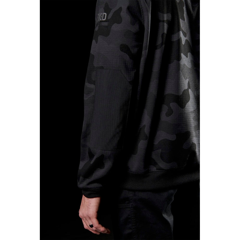 FXD - WF-1 Bonded Membrane Fleece Hoody_Black Camo