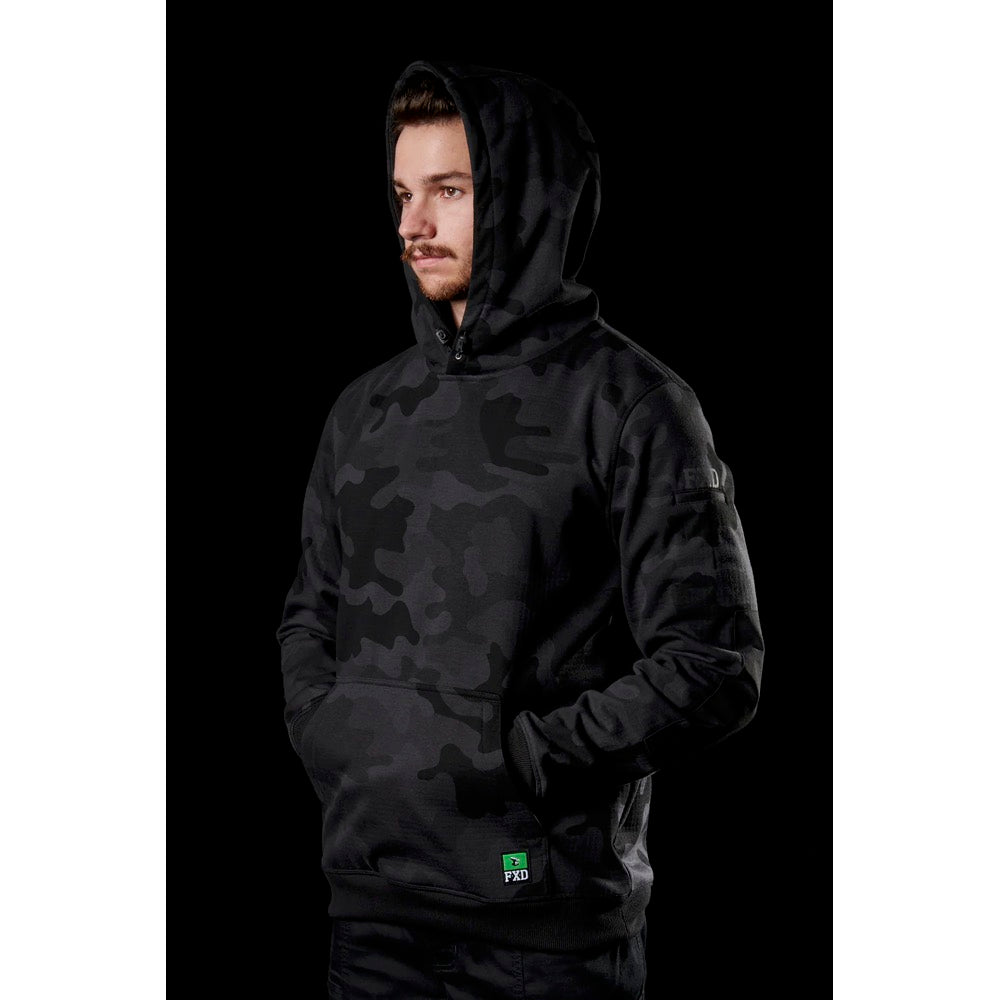 FXD - WF-1 Bonded Membrane Fleece Hoody_Black Camo