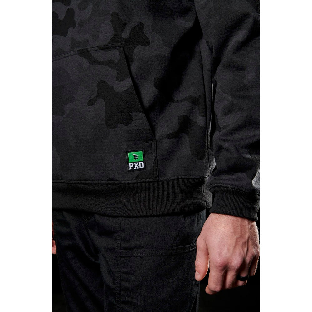 FXD - WF-1 Bonded Membrane Fleece Hoody_Black Camo