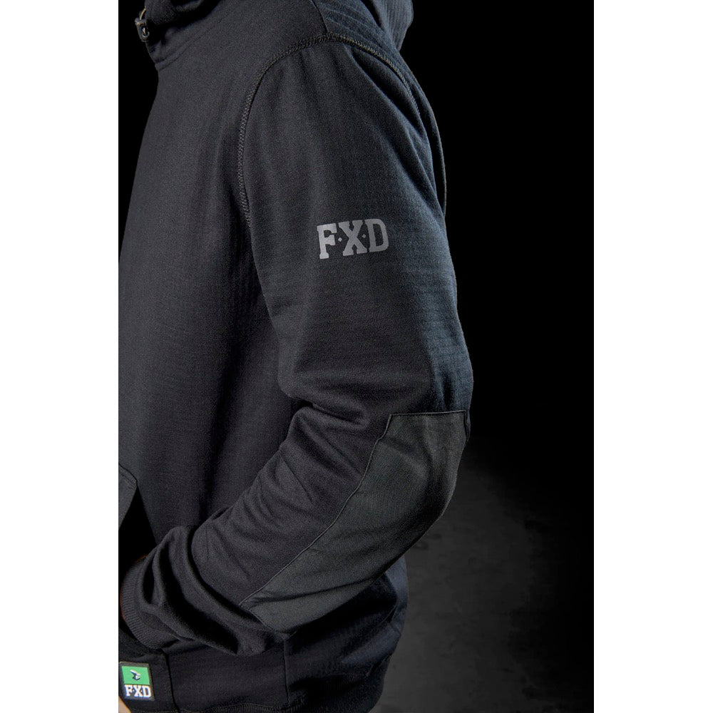 FXD - WF-1 Bonded Membrane Fleece Hoody_Black