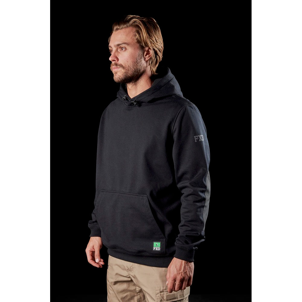 FXD - WF-1 Bonded Membrane Fleece Hoody_Black