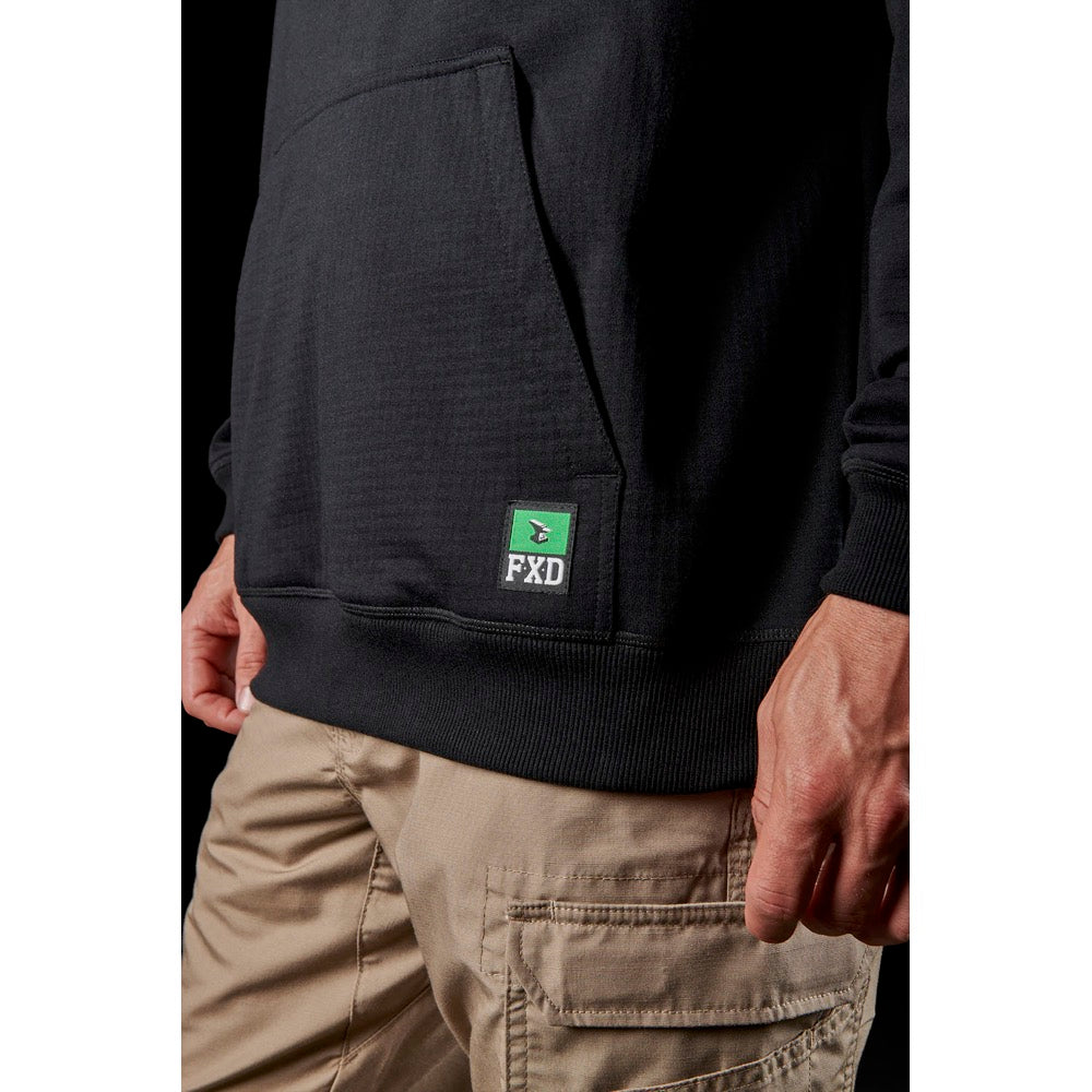 FXD - WF-1 Bonded Membrane Fleece Hoody_Black