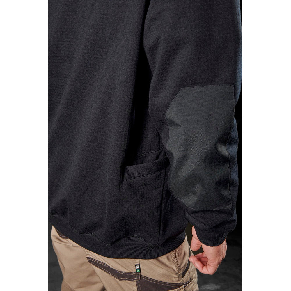 FXD - WF-1 Bonded Membrane Fleece Hoody_Black