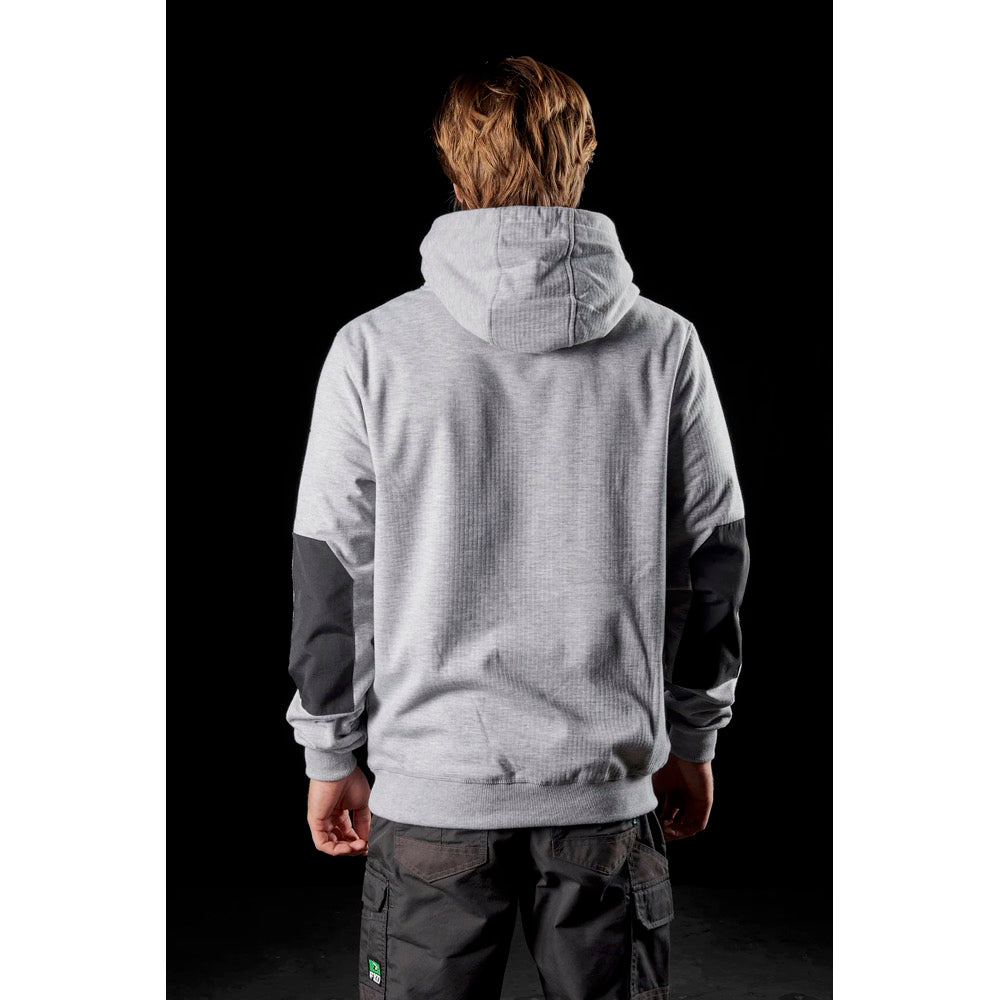 FXD - WF-1 Bonded Membrane Fleece Hoody_Grey Marle
