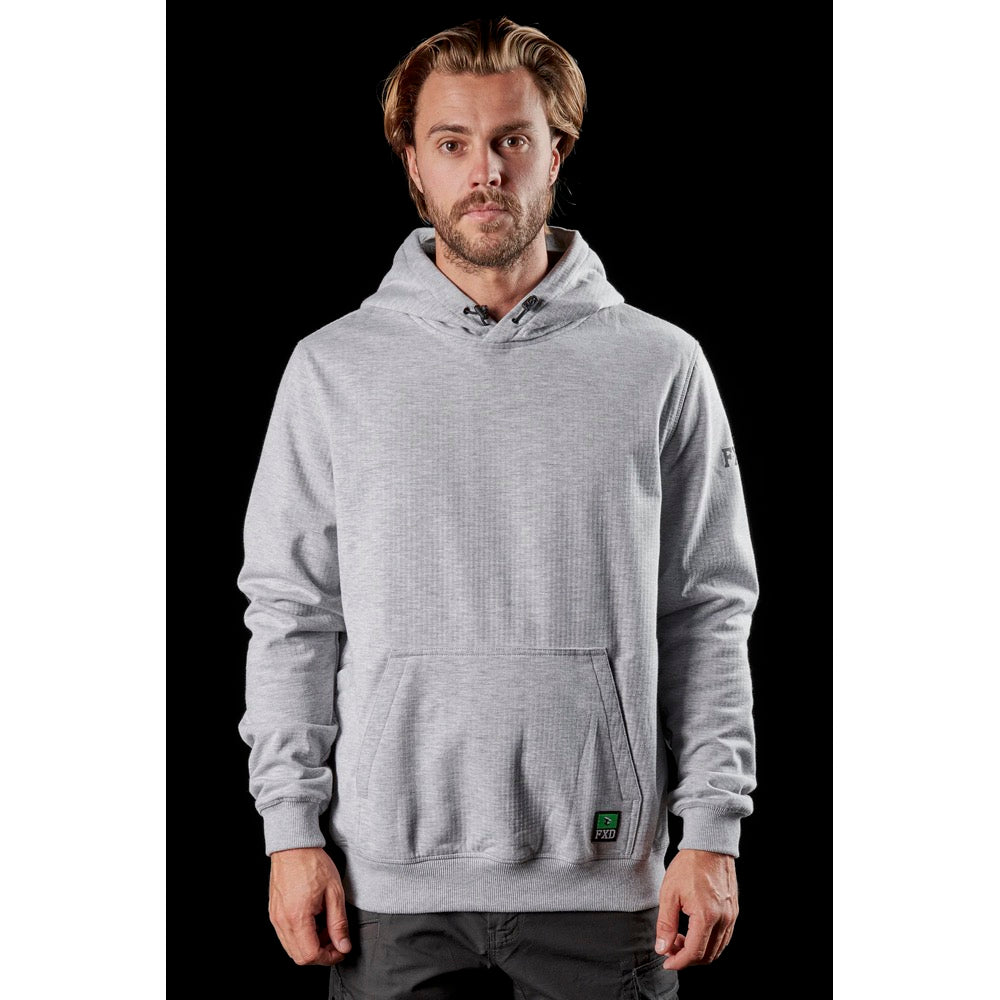 FXD - WF-1 Bonded Membrane Fleece Hoody_Grey Marle