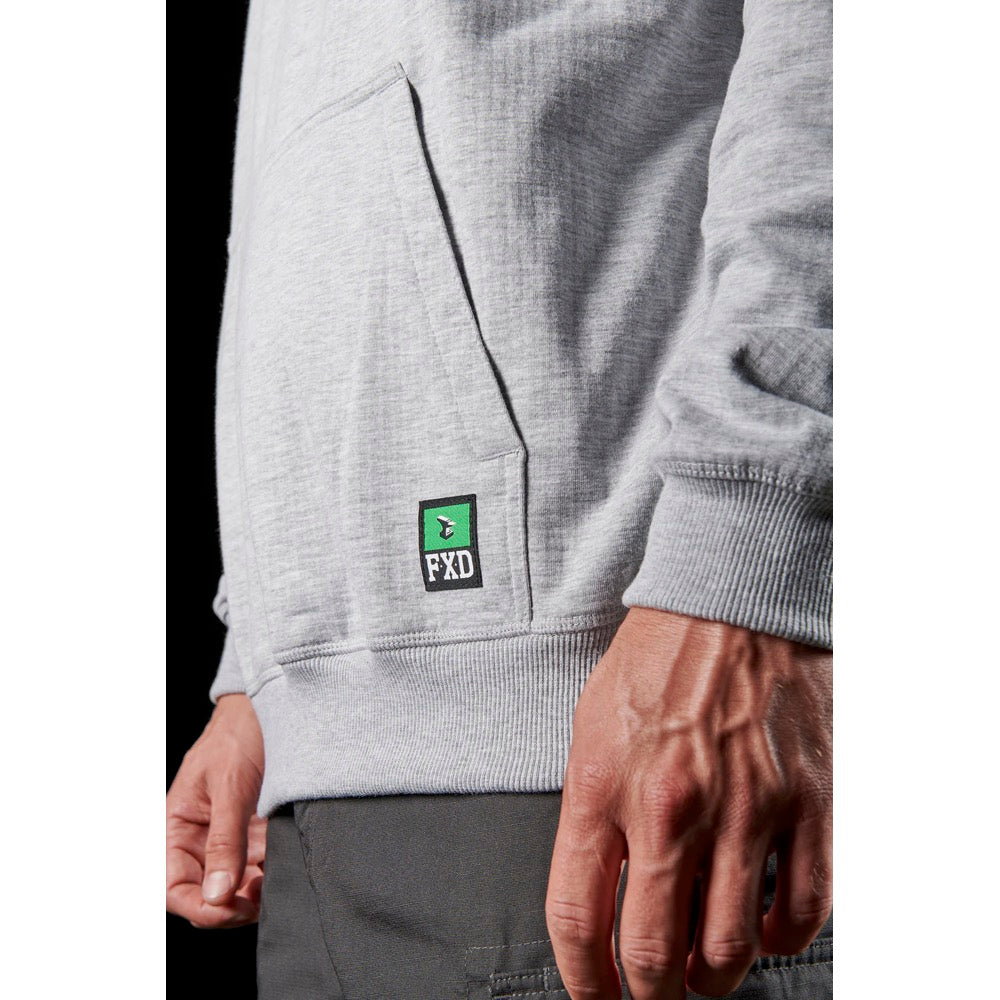 FXD - WF-1 Bonded Membrane Fleece Hoody_Grey Marle
