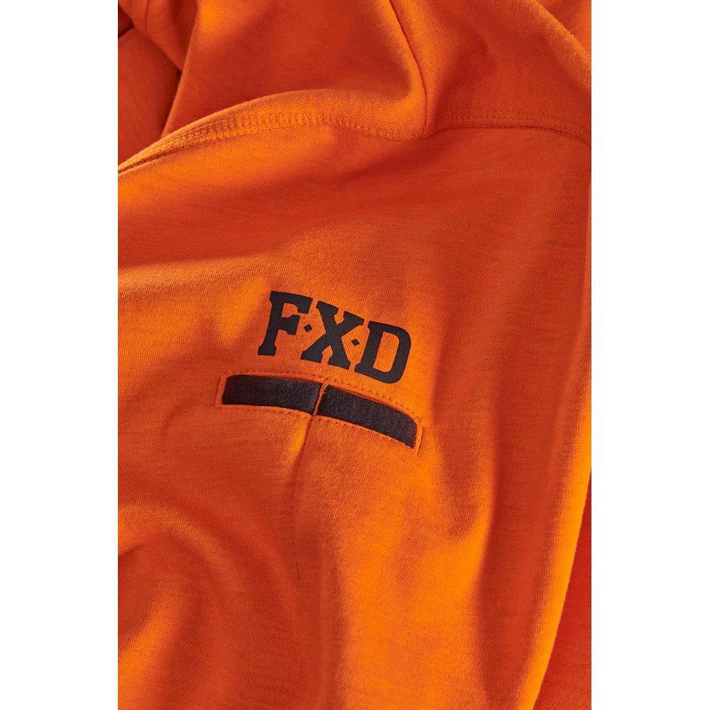 FXD - WF-1 Bonded Membrane Fleece Hoody_Orange