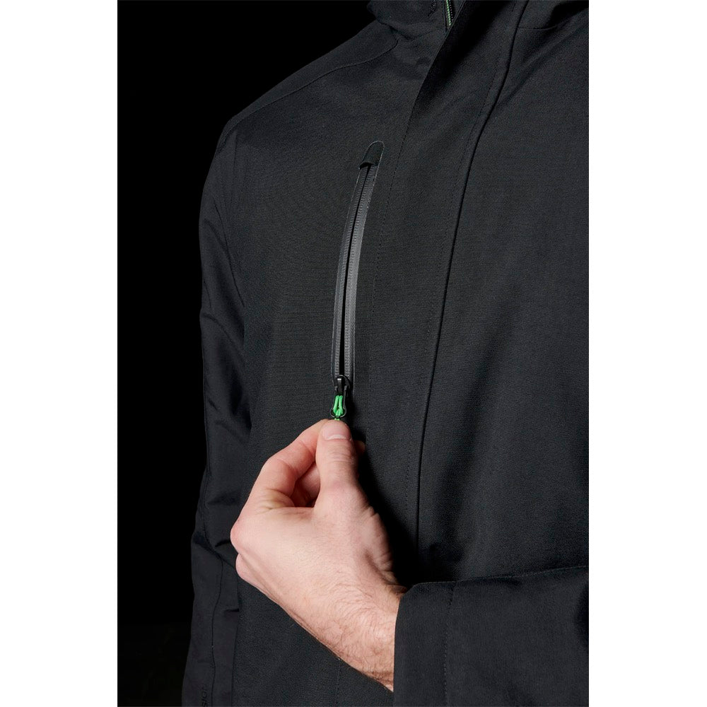 FXD - WO-1 Insulated Waterproof Jacket_Black