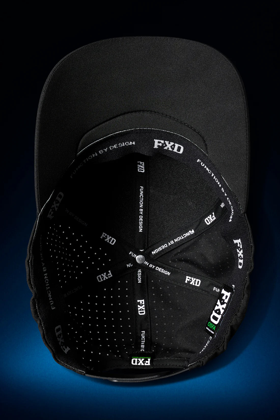 FXD - CP-12 Tech Baseball Cap _Black/big logo