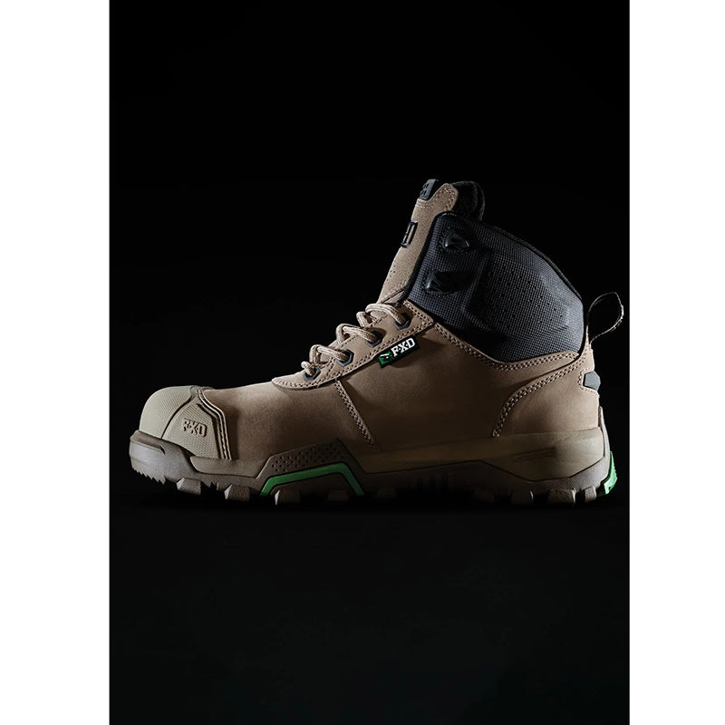 FXD - WB-2 Nitrolite Mid Cut Work Boot_Stone