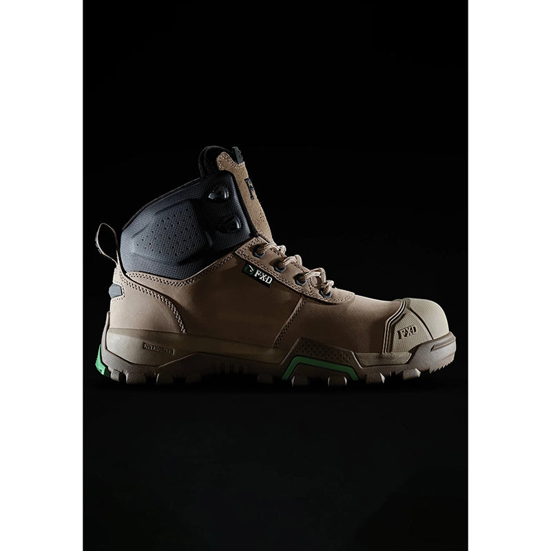FXD - WB-2 Nitrolite Mid Cut Work Boot_Stone